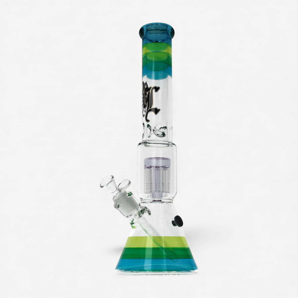 Black Leaf Bong - Multifarvet