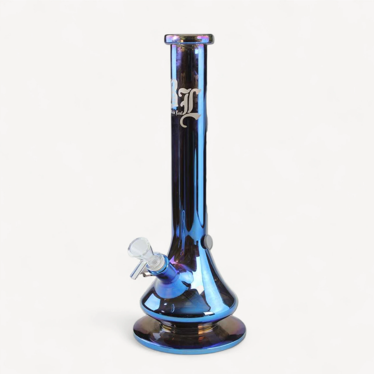 Black Leaf bong - regnbuefarvet