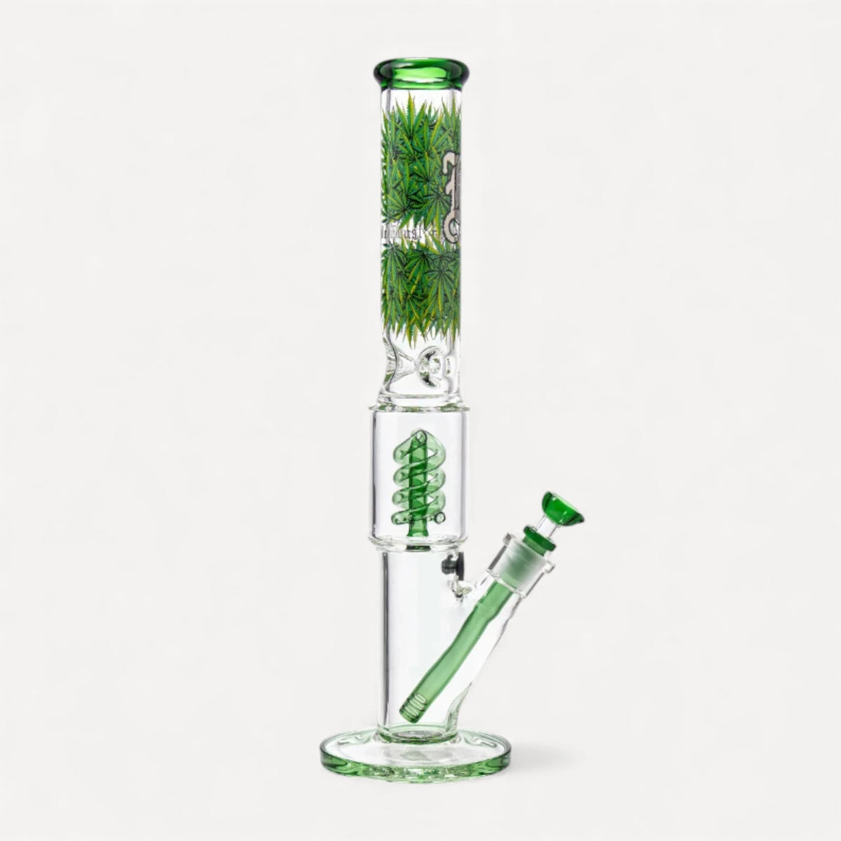 Black Leaf percolator glasbong - Hampblade