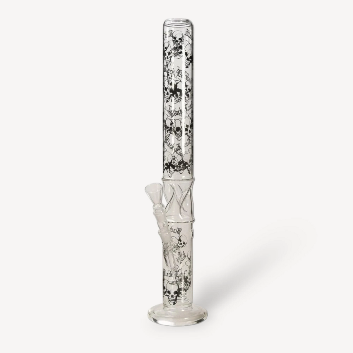 Black Leaf glasbong percolator - Skelethoveder
