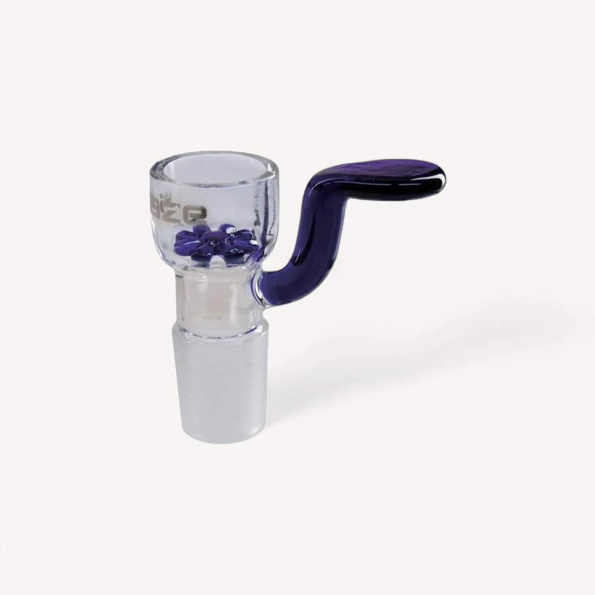 Blaze glas bonghovede - blå