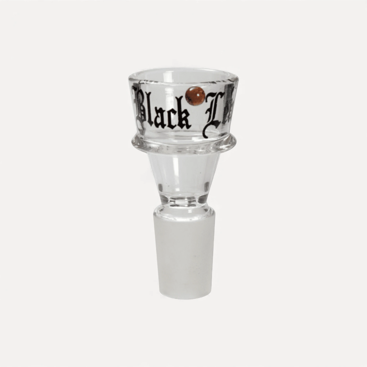 Glas Bonghoved  - Black Leaf
