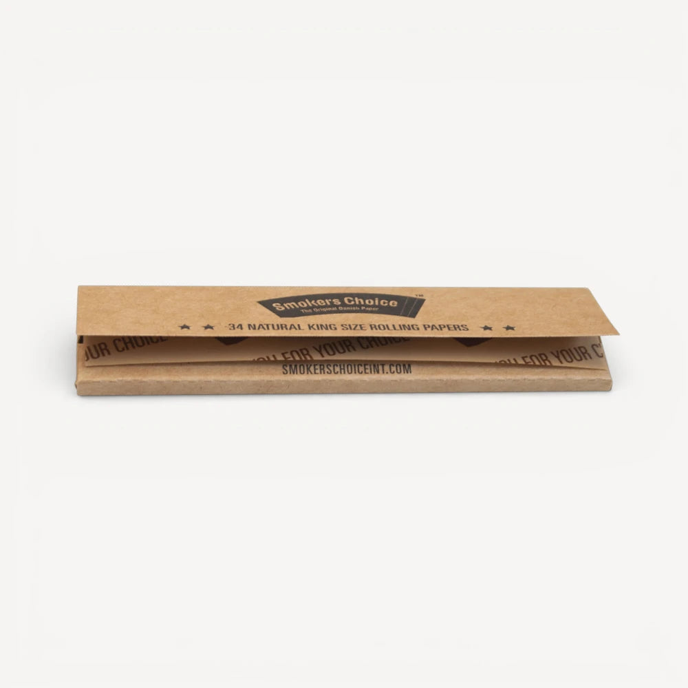 Smokers Choice - Natural King Size Slim Papir