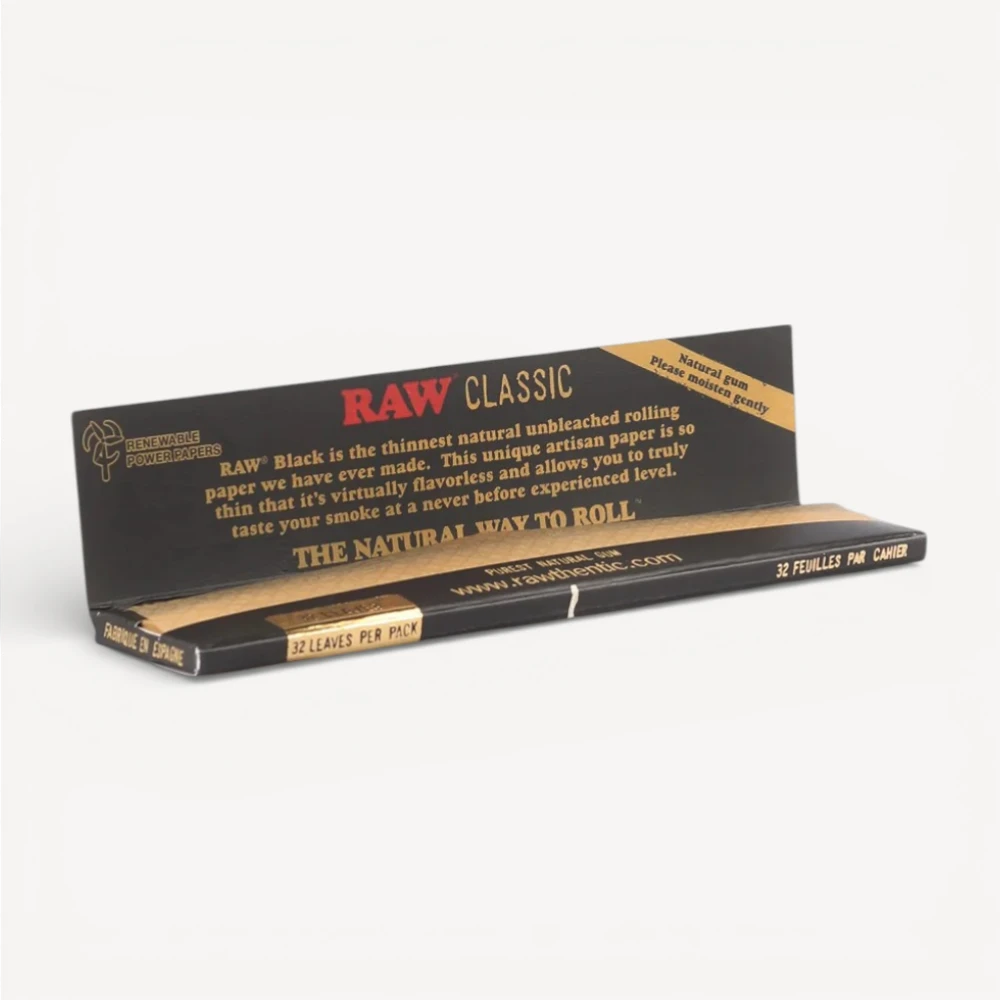 RAW - Black King Size Papir