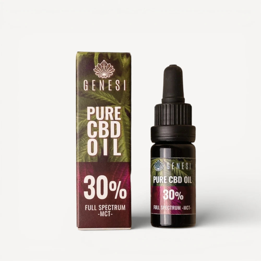 Genesi - Fuld Spektrum CBD Olie 30%