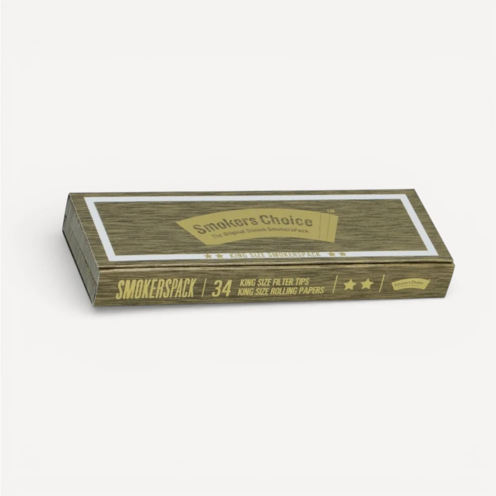 Smoker's Choice King Size Smokerspack  - Gold
