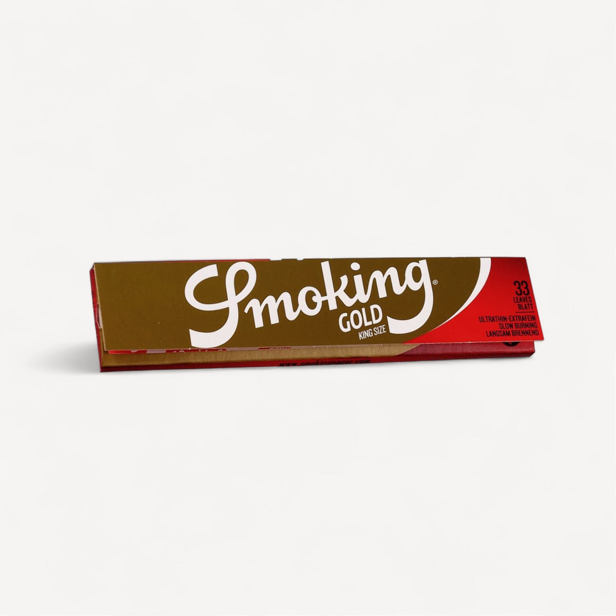Smoking Gold King Size papers